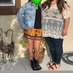 Ivory Lacey blouse Lane Bryant